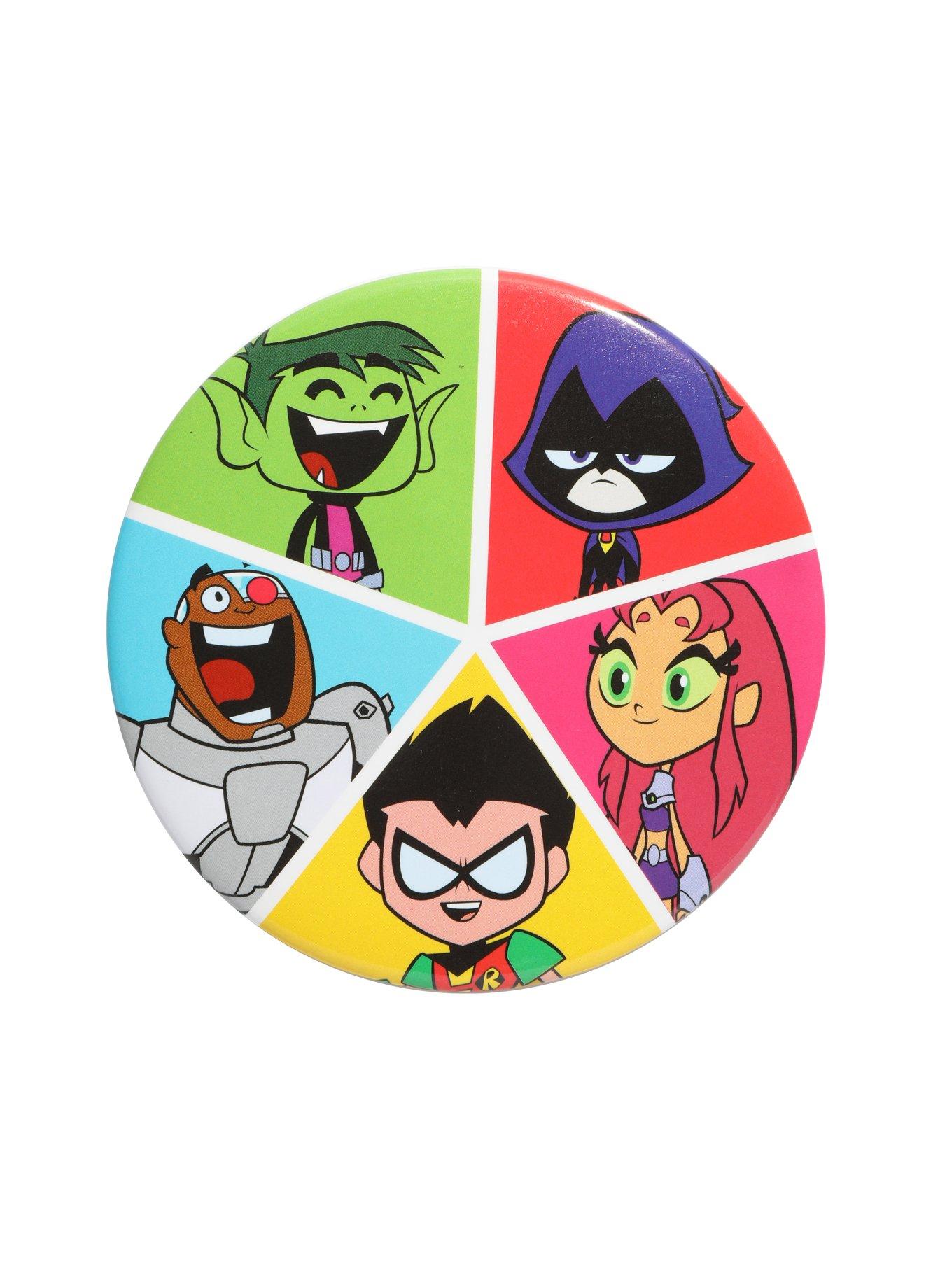 DC Comics Teen Titans Go! 3 Inch Pin, , hi-res