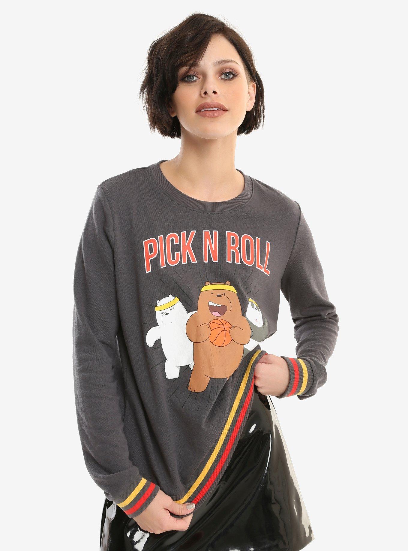 We Bare Bears Pick N Roll Girls Pullover, MULTI, hi-res
