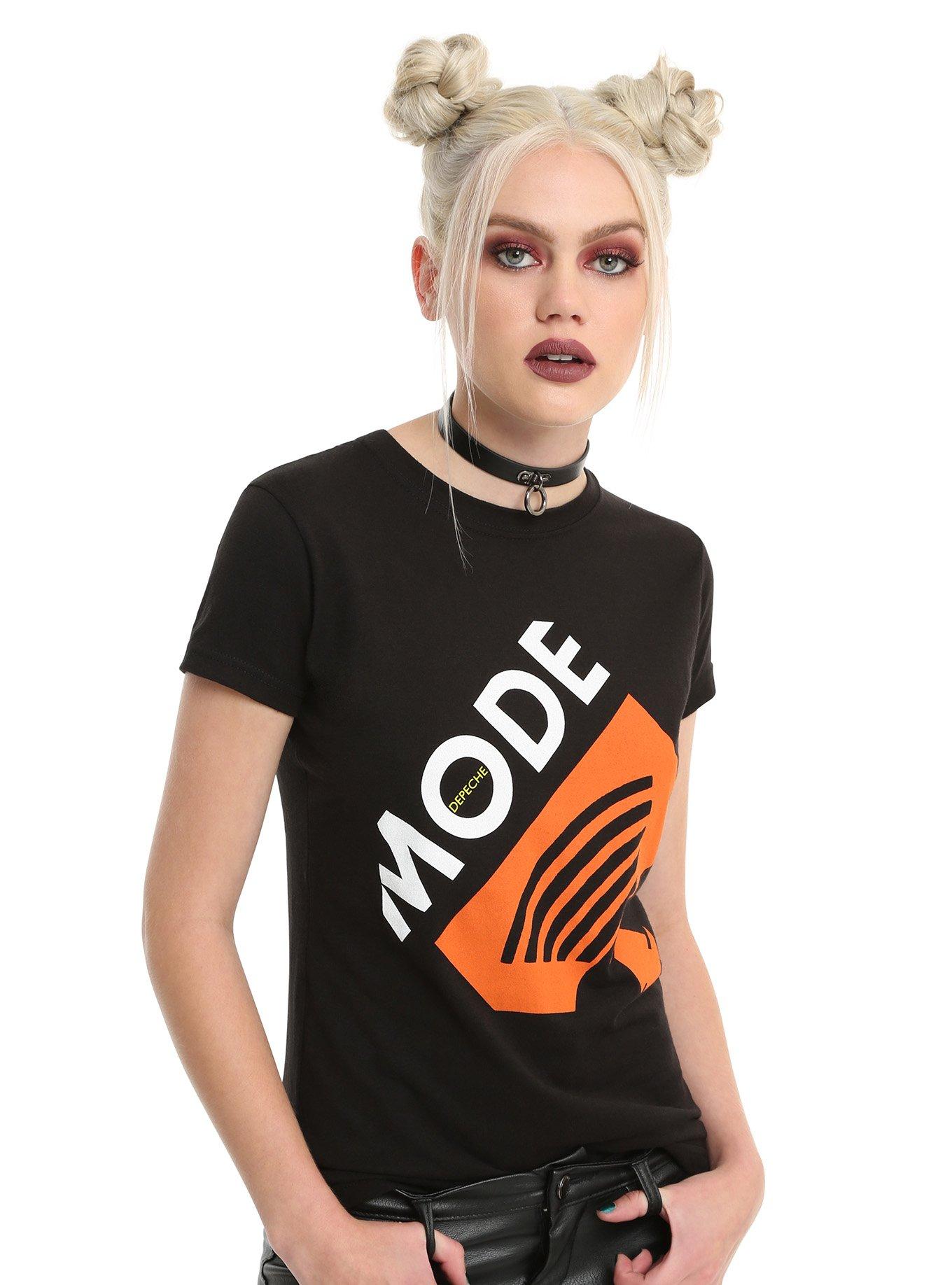 Depeche Mode Behind The Wheel Girls T-Shirt, BLACK, hi-res