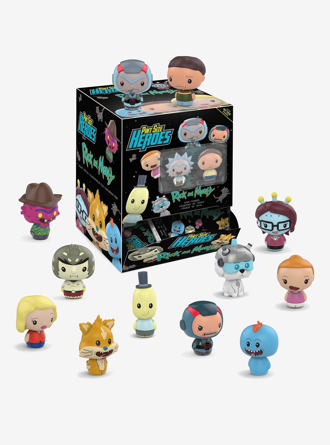 Funko Rick And Morty Pint Size Heroes Blind Bag Vinyl Figure Hot Topic ...