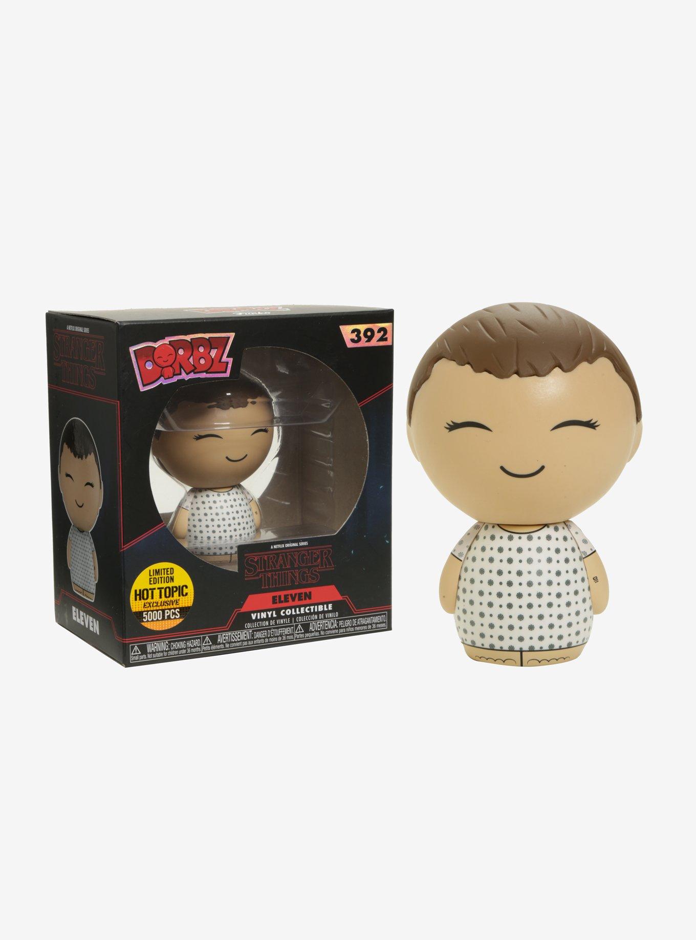 Funko Stranger Things Dorbz Eleven (Hospital Gown) Vinyl Figure Limited Edition Hot Topic Exclusive, , hi-res