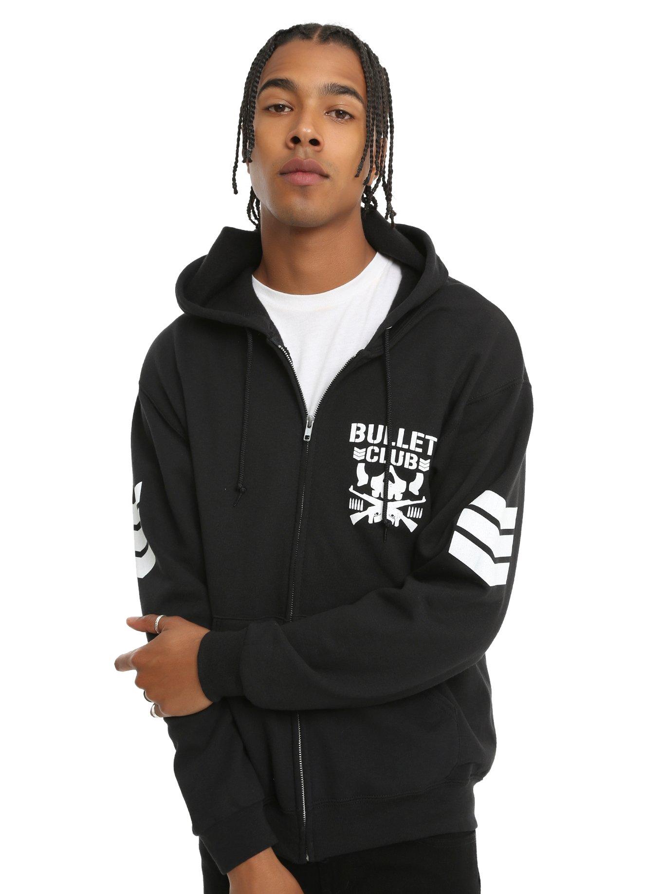 New Japan Pro-Wrestling Bullet Club Logo Hoodie | Hot Topic