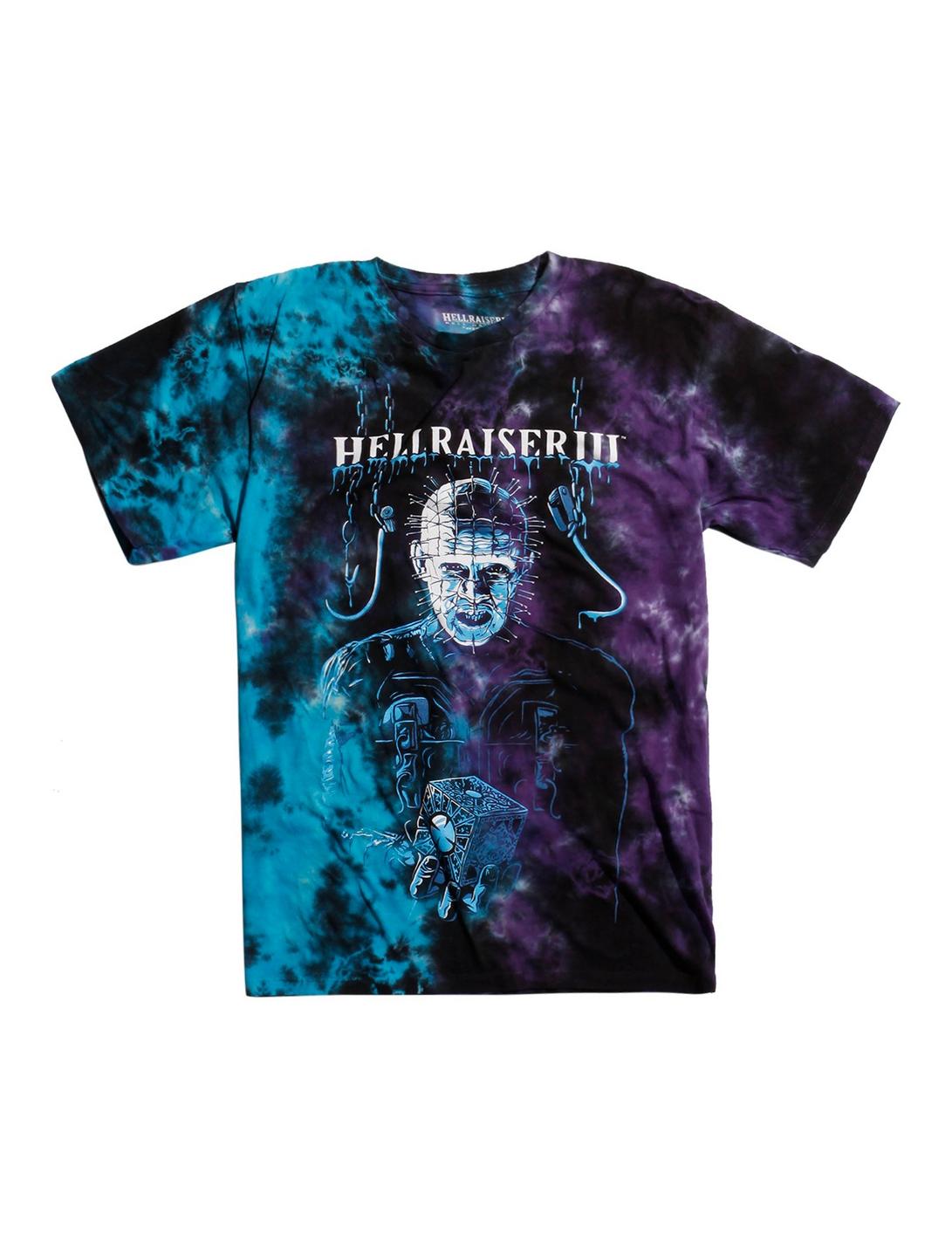 Hellraiser III Tie Dye T-Shirt, MULTI, hi-res