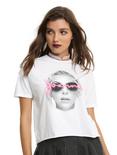 Lady Gaga Joanne Girls Crop T-Shirt, WHITE, hi-res