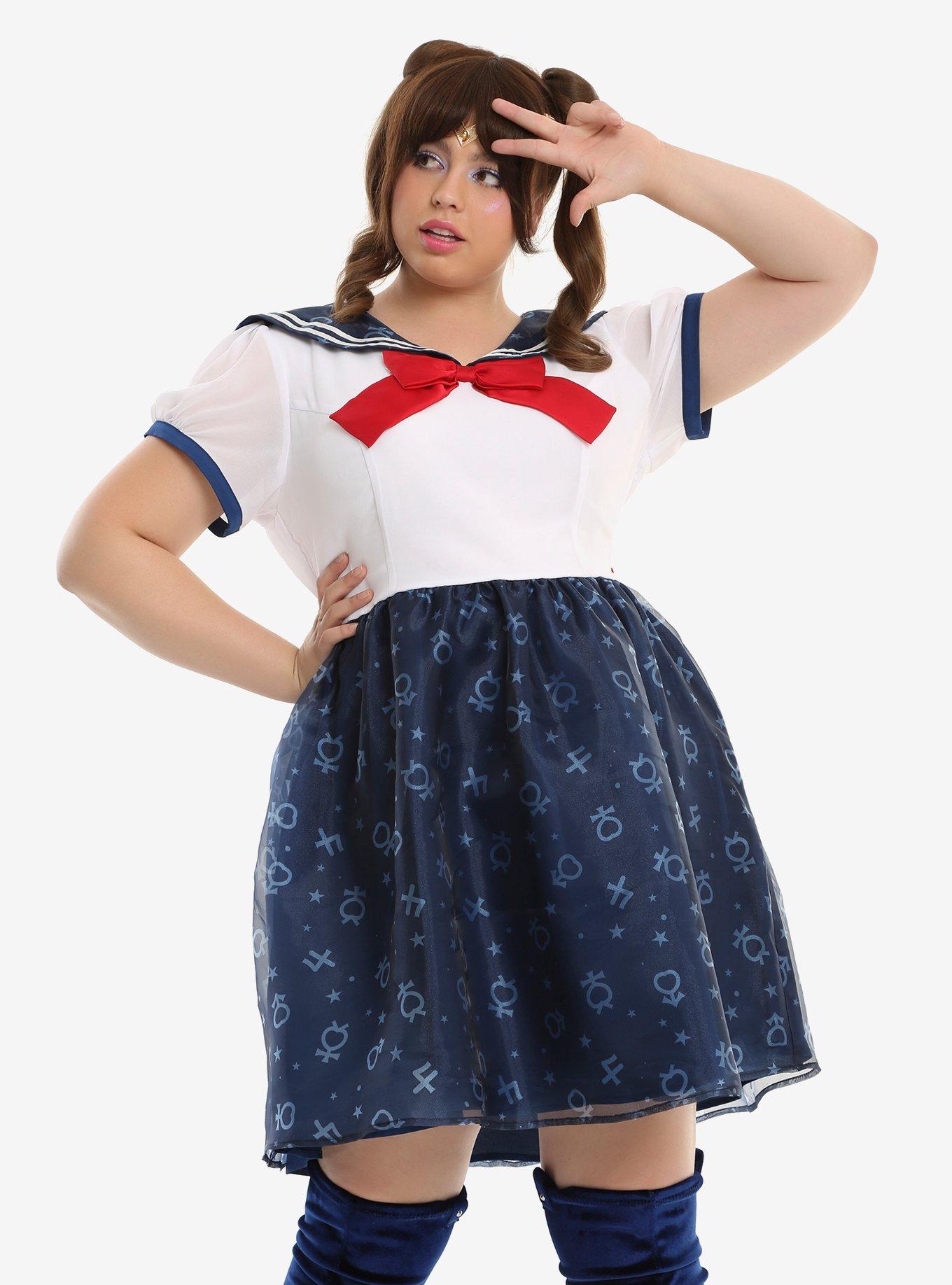 Sailor Moon Cosplay Dress Plus Size, MULTI, hi-res