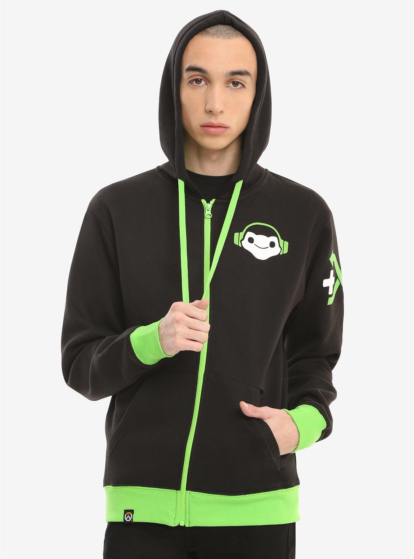 J!NX Overwatch Lucio Ultimate Hoodie, BLACK, hi-res