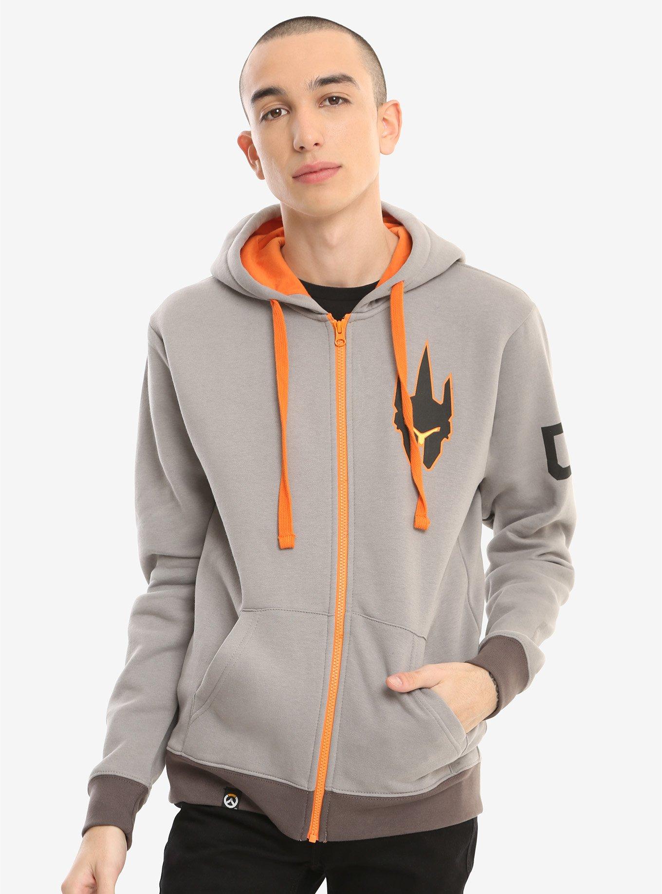 J!NX Overwatch Reinhardt Ultimate Hoodie, GREY, hi-res