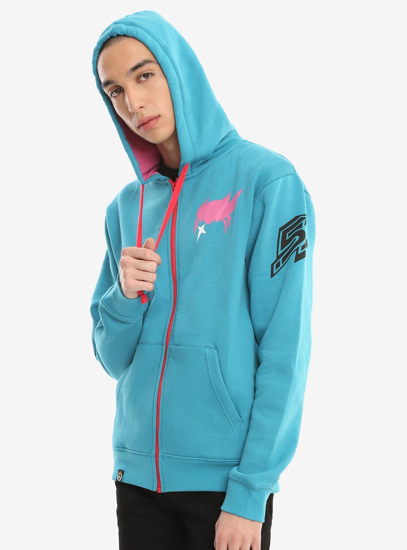 J!NX Overwatch Zarya Ultimate Hoodie, BLUE, hi-res