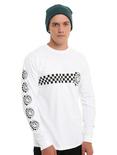 Blink 182 Checkered Long-Sleeve T-Shirt, GREY, hi-res