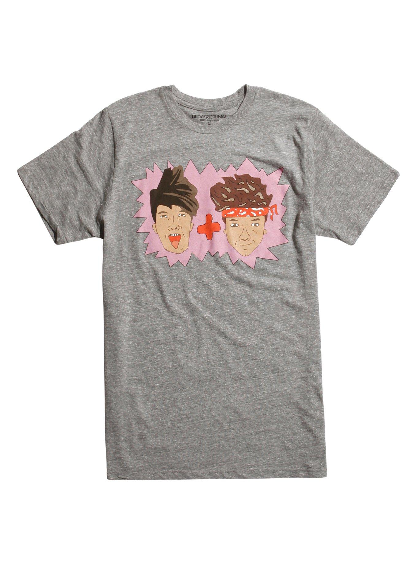 Kian And Jc Cartoon T-Shirt, GREY, hi-res