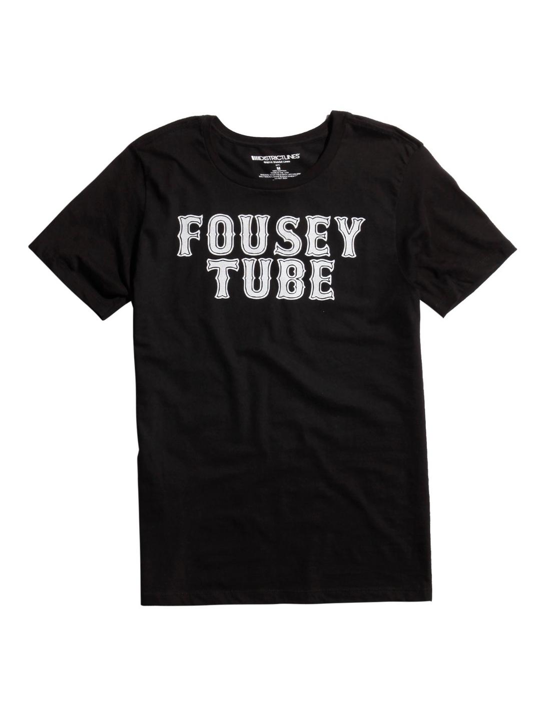 Fousey Tube Bruh Bruh T-Shirt, BLACK, hi-res
