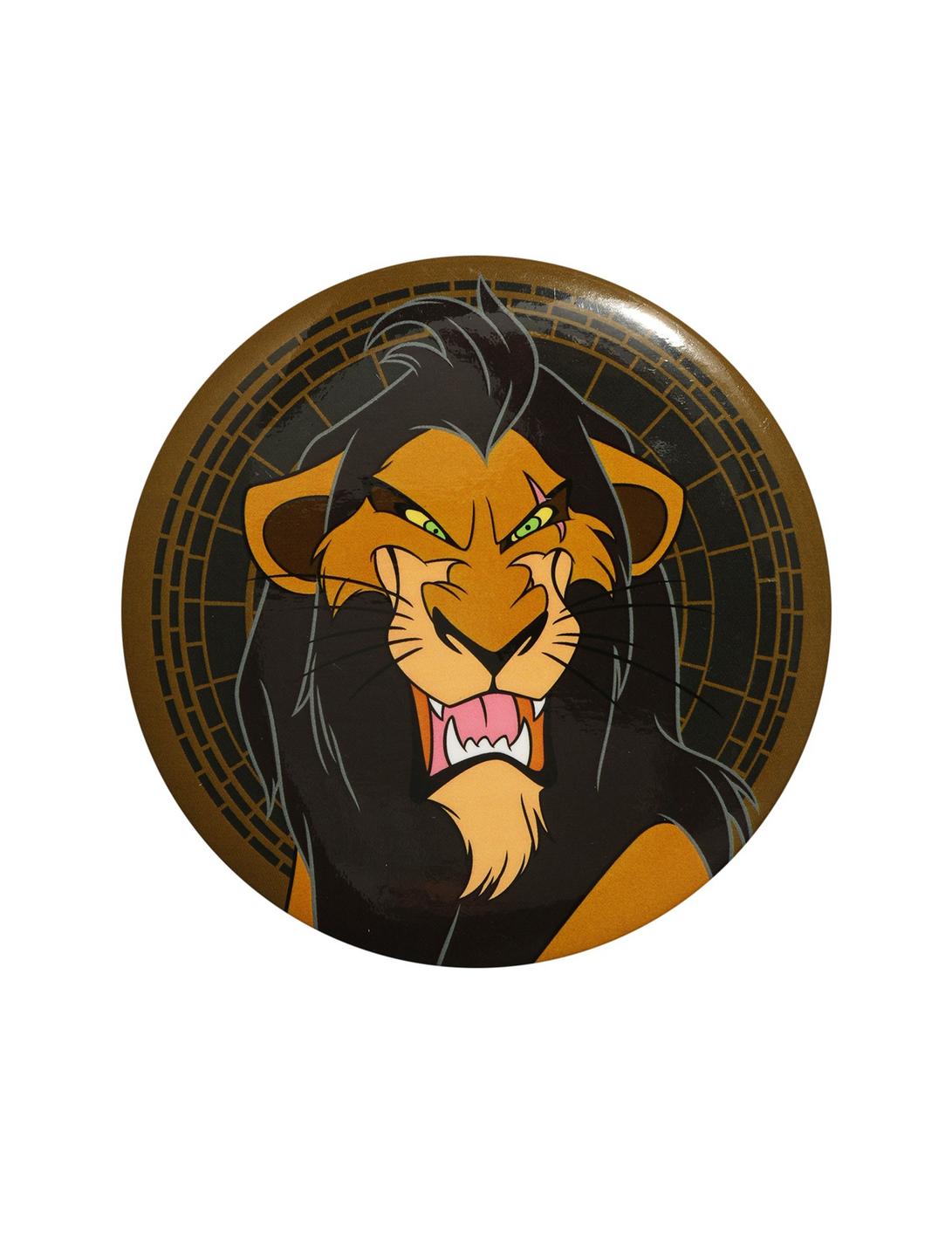 Disney The Lion King Scar 3 Inch Pin, , hi-res