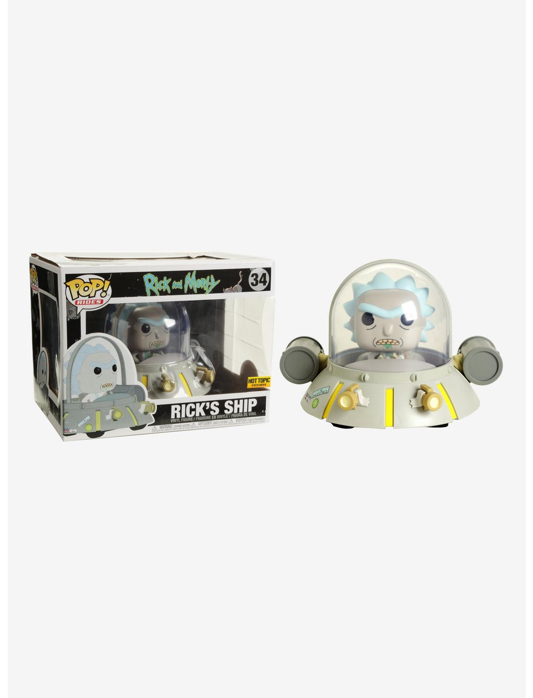 Rick's Ship US Exclusive Pop Ride Pop RS Vinyl--Rick and Morty