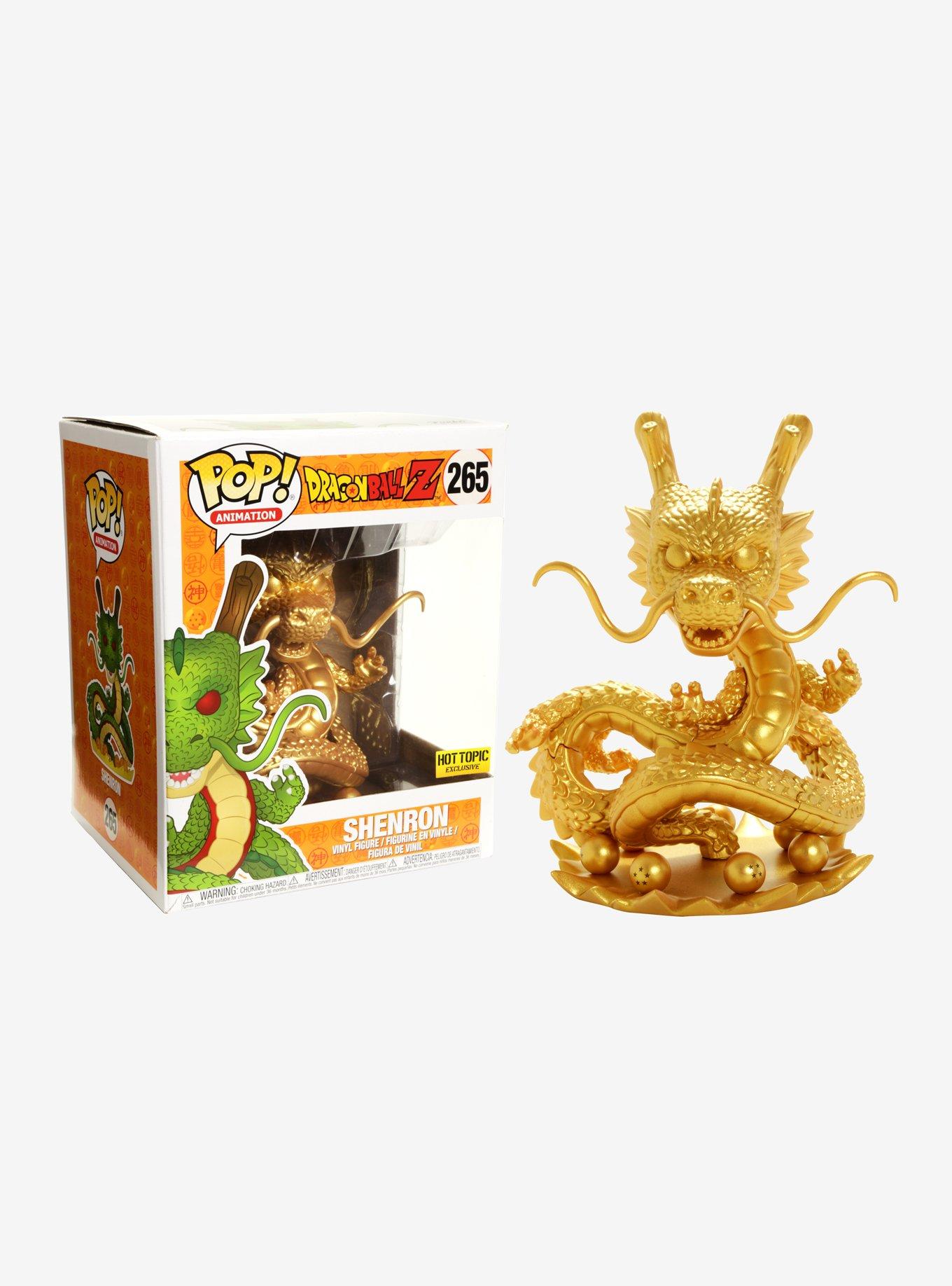 Funko Dragon Ball Z Pop! Animation Shenron (Gold) 6 Inch Vinyl Figure Hot  Topic Exclusive