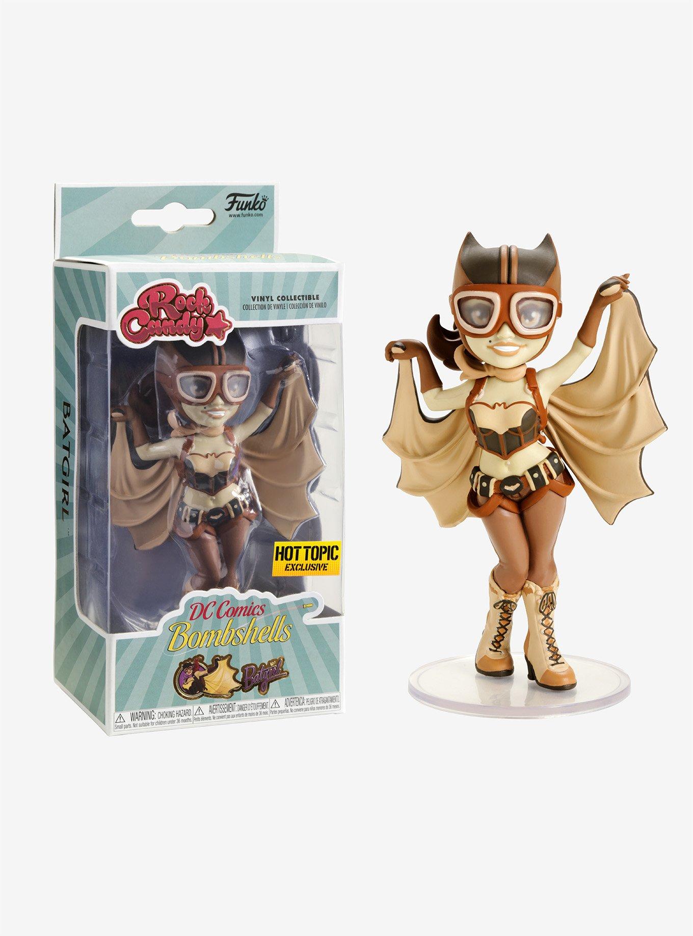 Funko DC Comics Bombshells Rock Candy Batgirl (Sepia) Vinyl Figure Hot Topic Exclusive, , hi-res