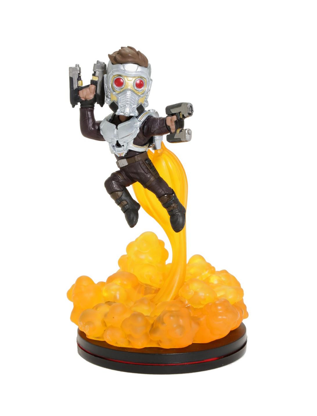 QFig Marvel Guardians Of The Galaxy Star-Lord Light Up Collectible Figure, , hi-res