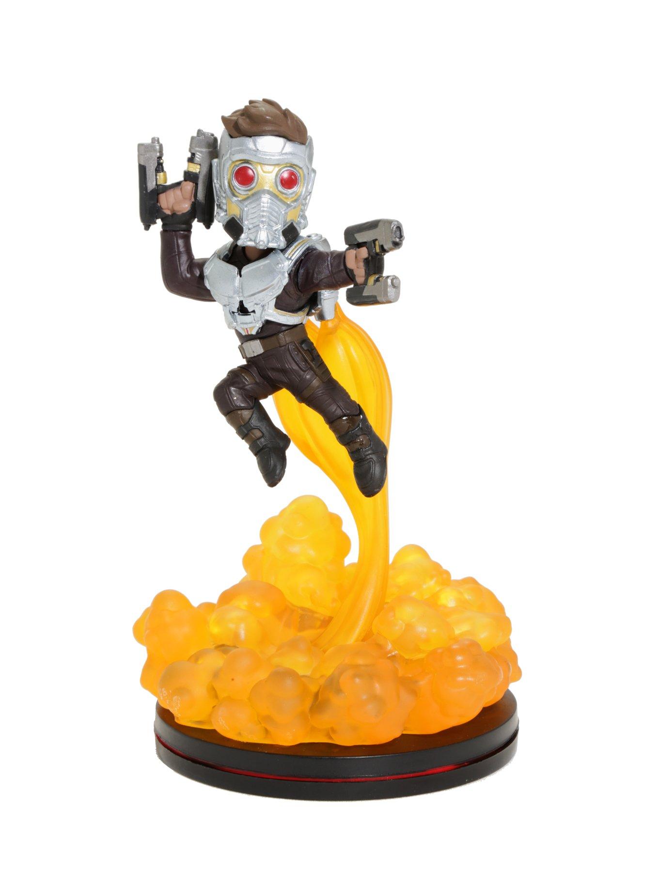 QFig Marvel Guardians Of The Galaxy Star-Lord Light Up Collectible Figure, , hi-res