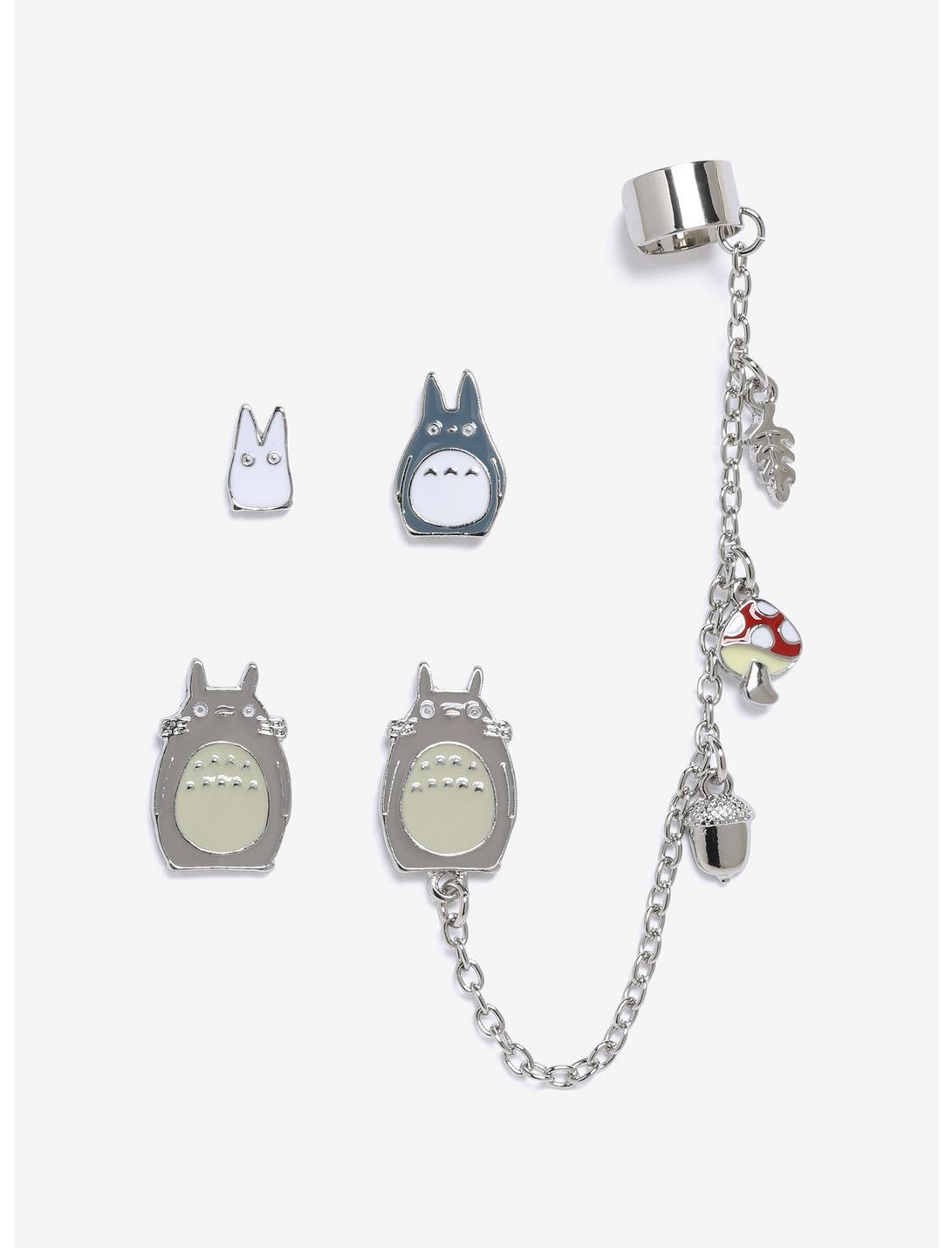 Her Universe Studio Ghibli My Neighbor Totoro Cuff Earring Set, , hi-res
