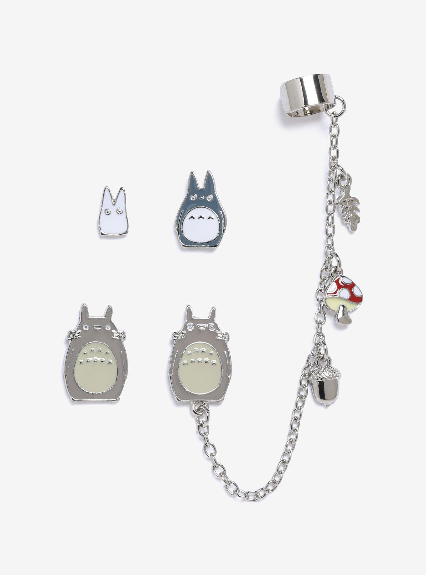 Her Universe Studio Ghibli My Neighbor Totoro Cuff Earring Set, , hi-res