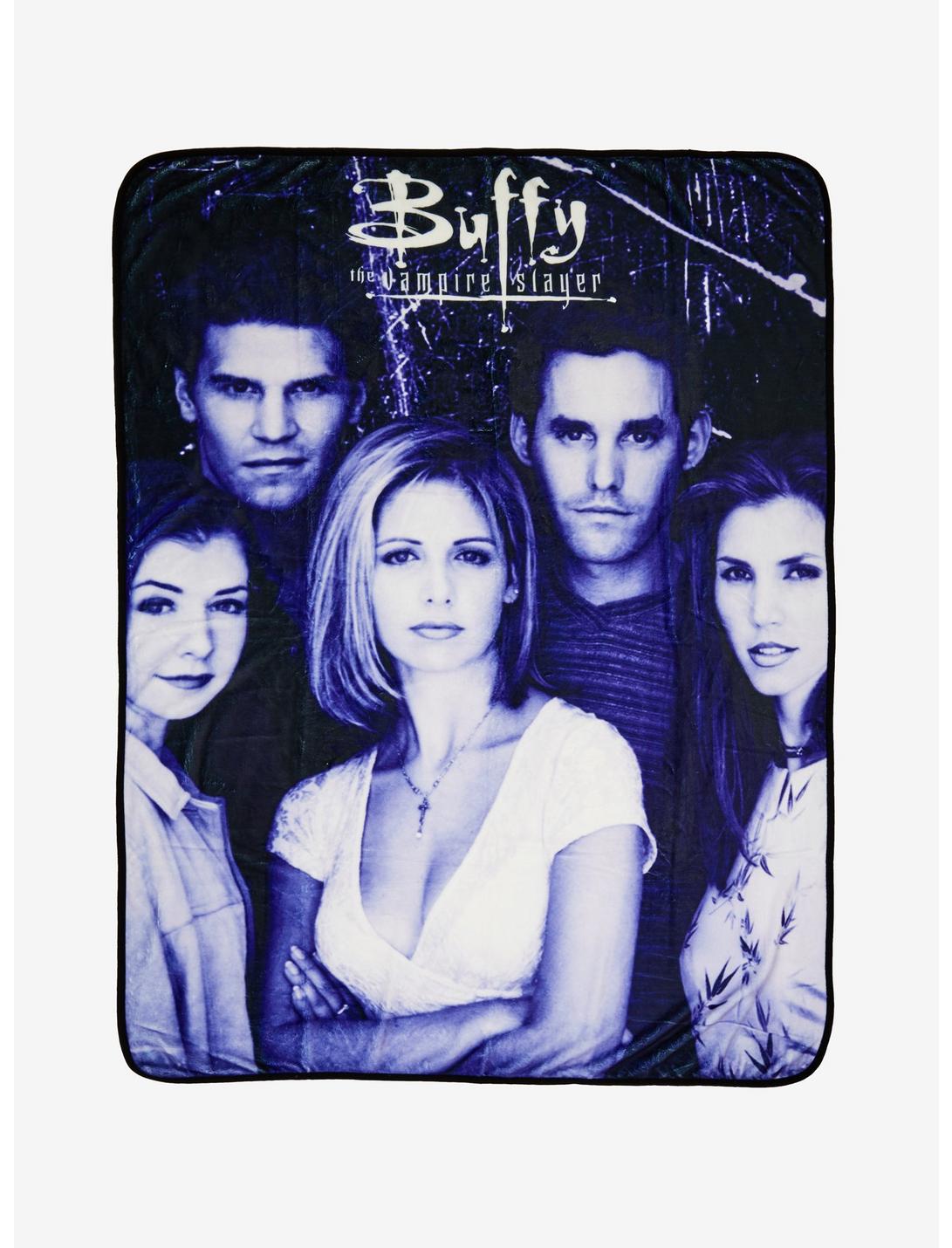 Buffy The Vampire Slayer Group Throw Blanket, , hi-res