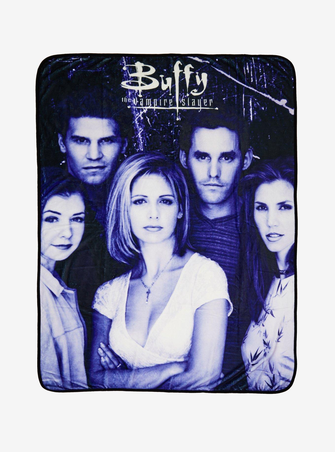 Buffy The Vampire Slayer Group Throw Blanket, , hi-res