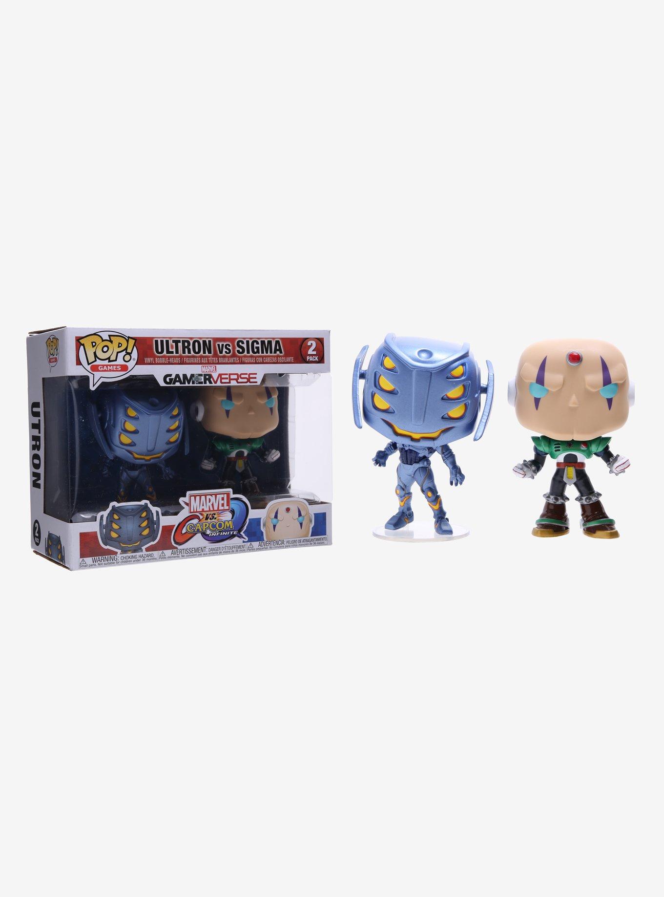 Funko Marvel Vs. Capcom: Infinite Pop! Games Ultron Vs Sigma Vinyl Figure Set, , hi-res