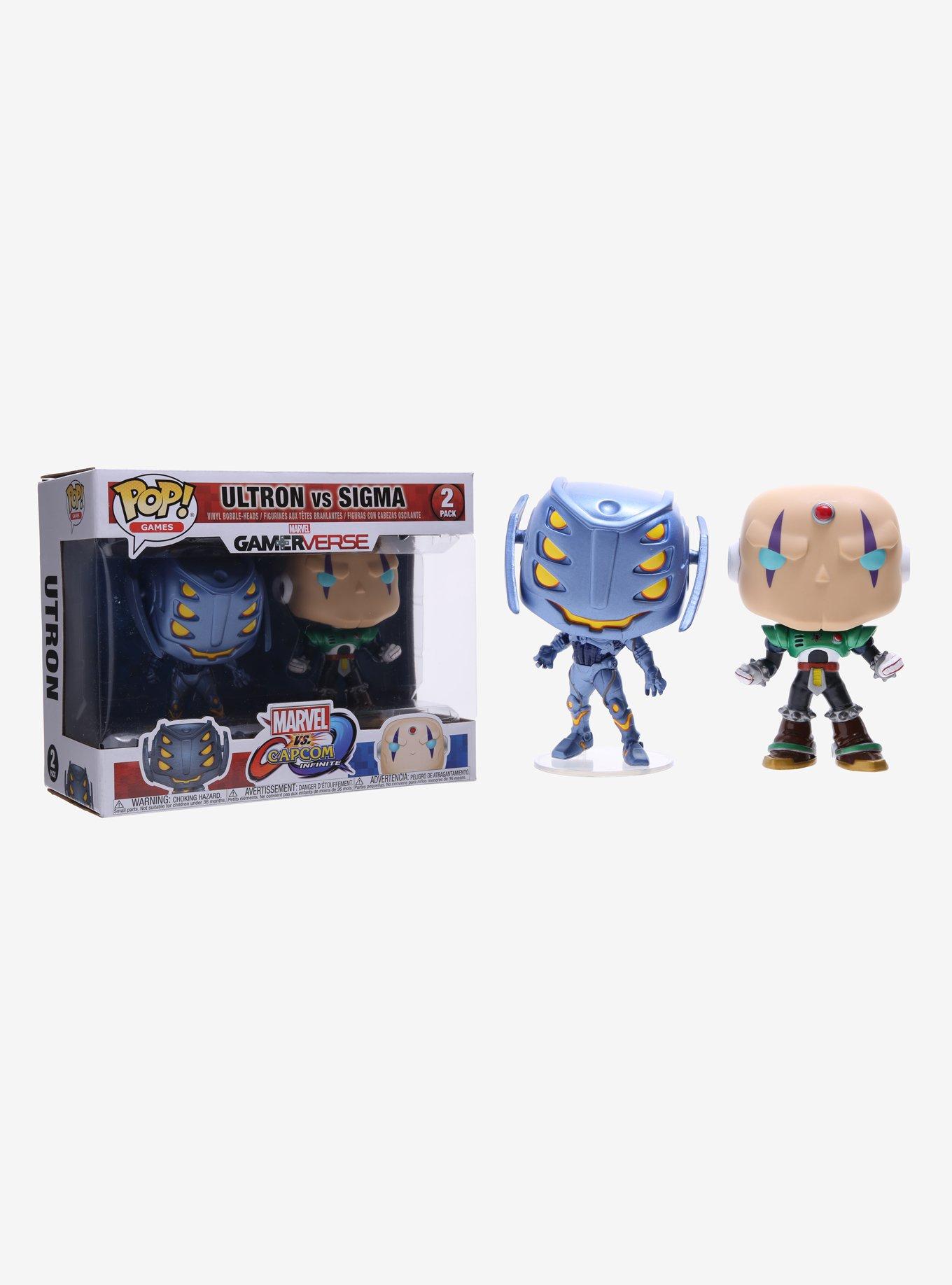 Funko Marvel Vs. Capcom: Infinite Pop! Games Ultron Vs Sigma Vinyl