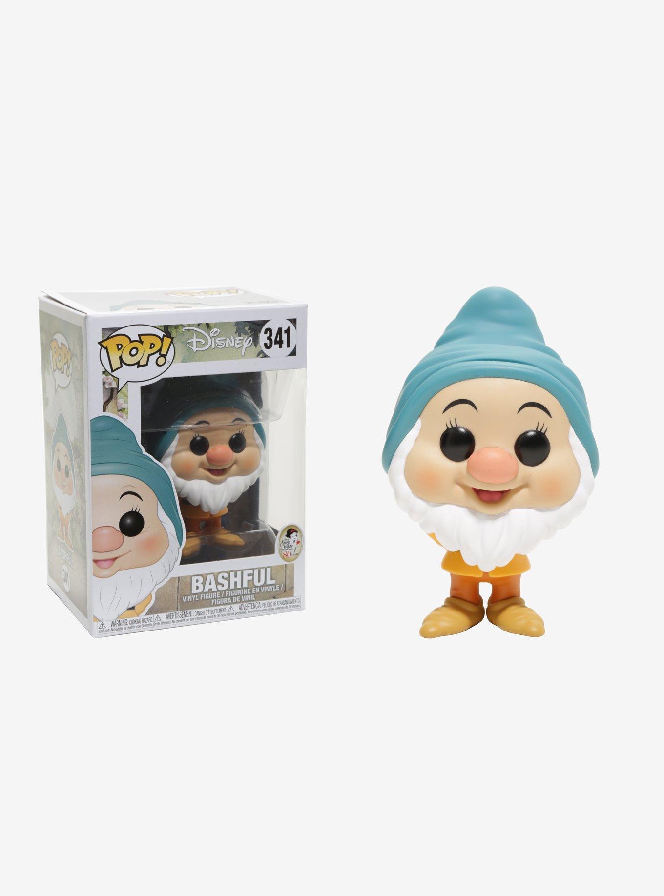 Funko Disney Snow White And The Seven Dwarfs Pop! Bashful Vinyl Figure, , hi-res