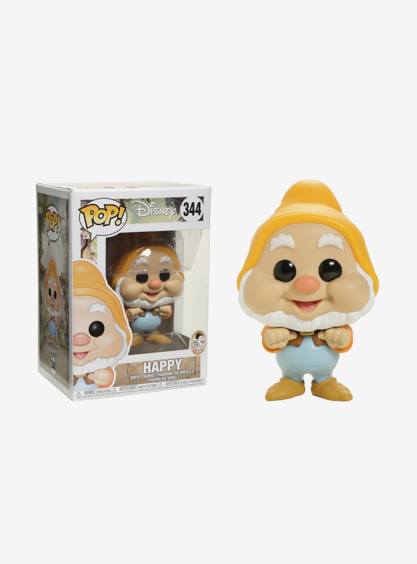 Funko Disney Snow White And The Seven Dwarfs Happy Vinyl Figure, , hi-res