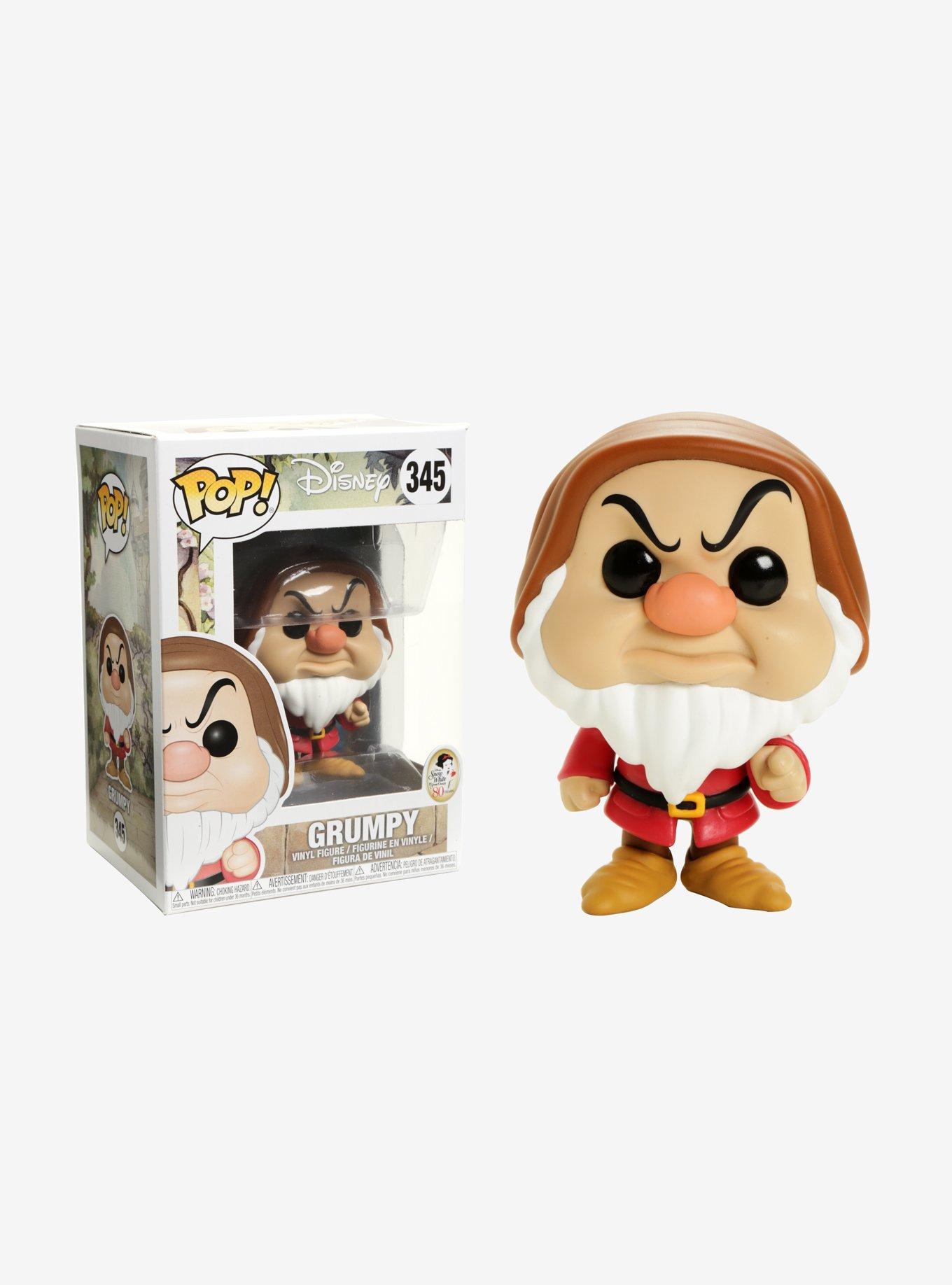 Funko Disney Snow White And The Seven Dwarfs Pop! Grumpy Vinyl Figure, , hi-res