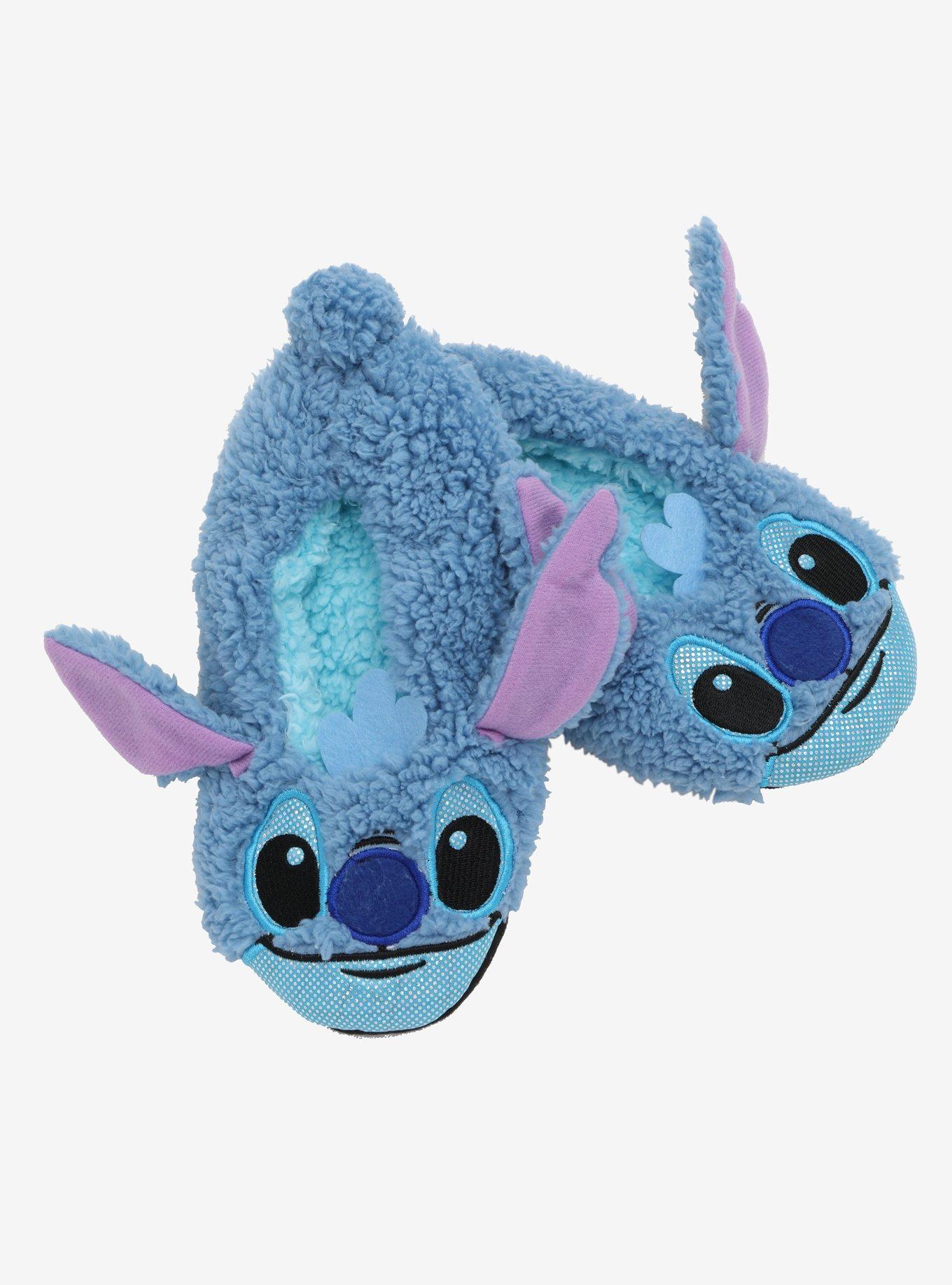Disney Lilo & Stitch Cozy Slippers, BLUE, hi-res