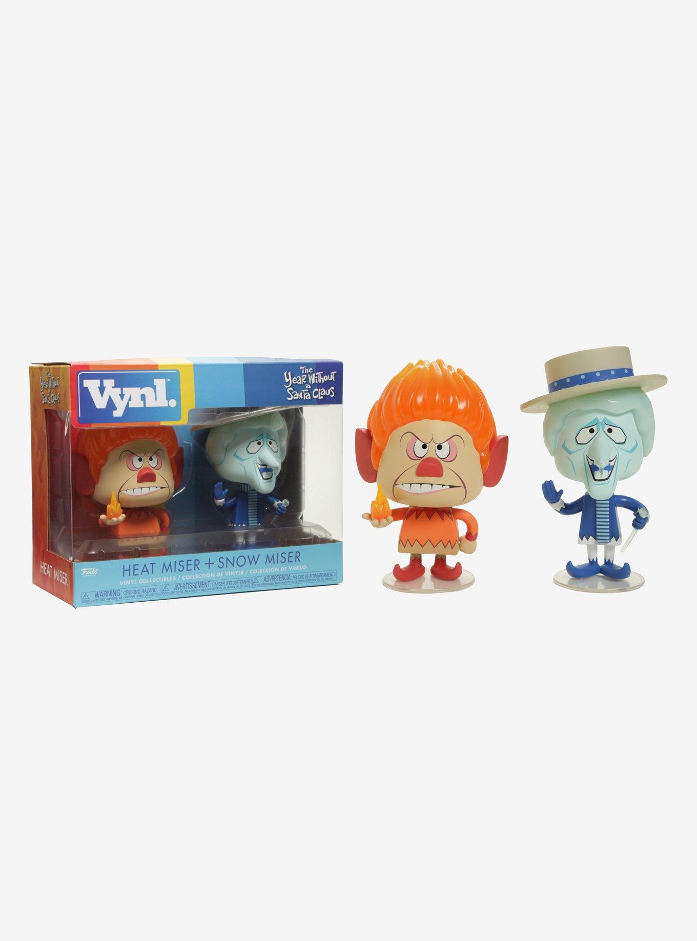 Funko The Year Without A Santa Claus Vynl. Heat Miser & Snow Miser Vinyl Figures, , hi-res