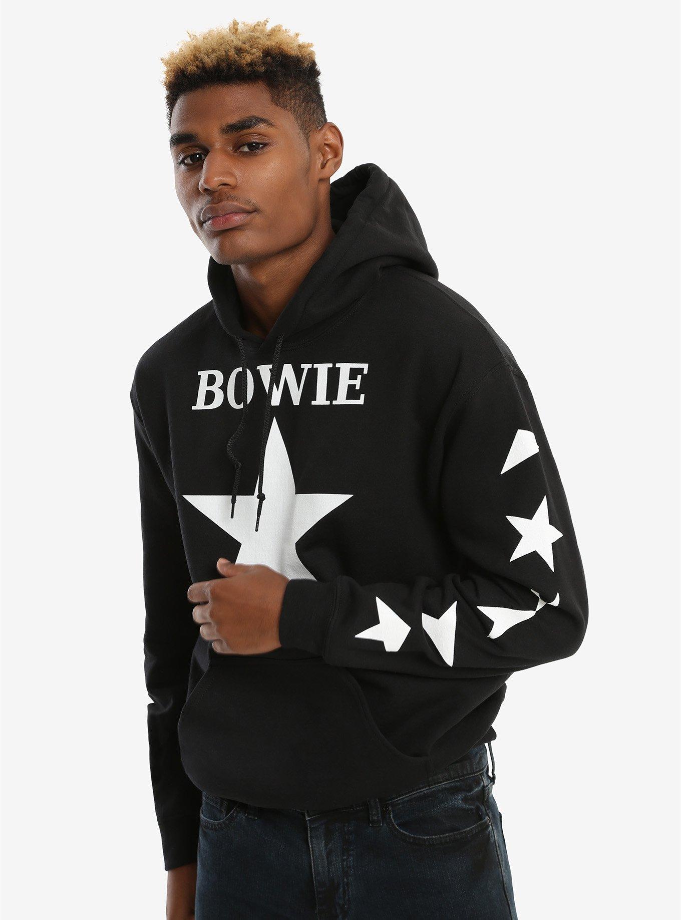 David Bowie Blackstar Hoodie, BLACK, hi-res