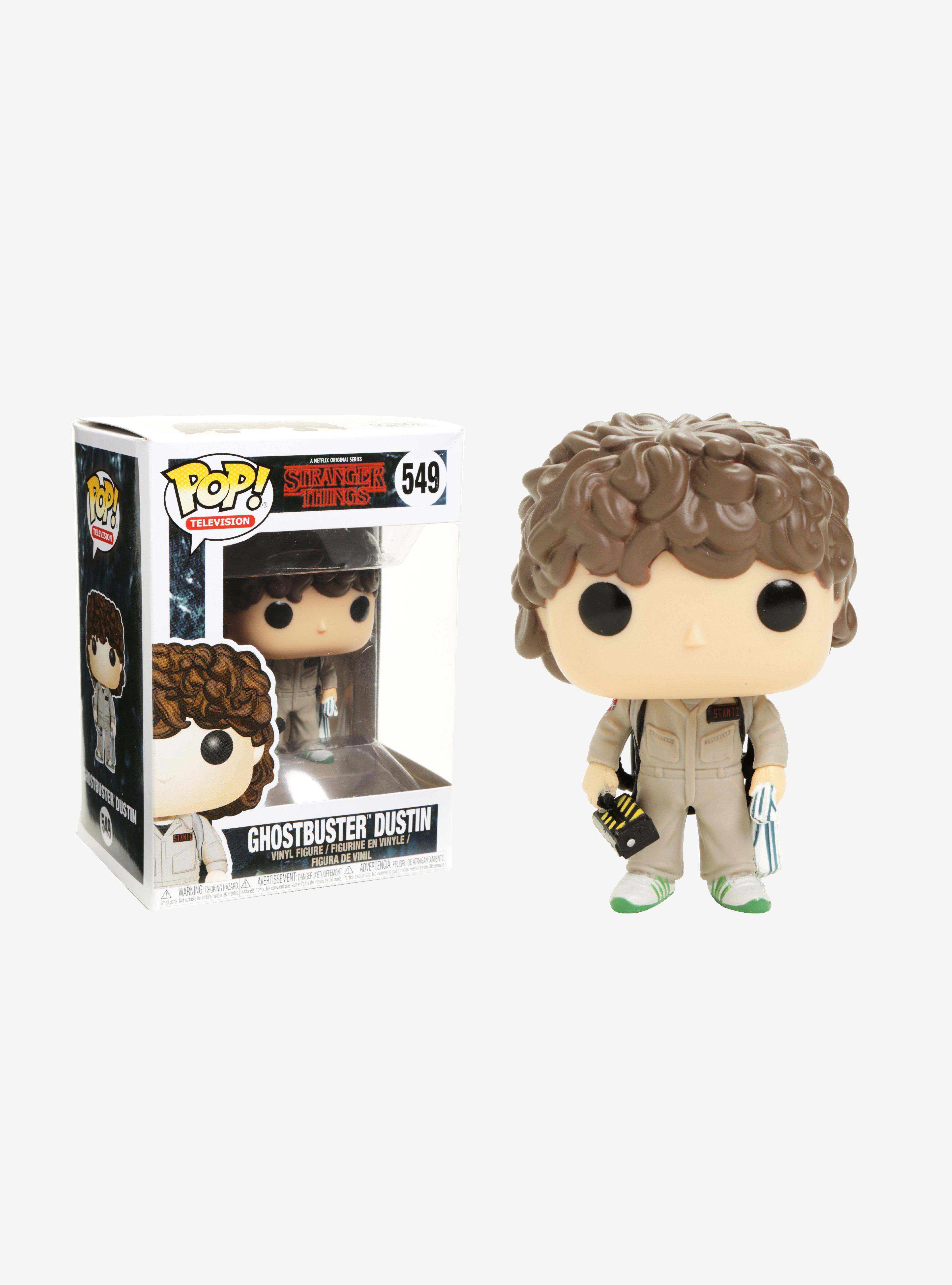 Funko Stranger Things Pop! Television Ghostbuster Dustin Vinyl Figure, , hi-res