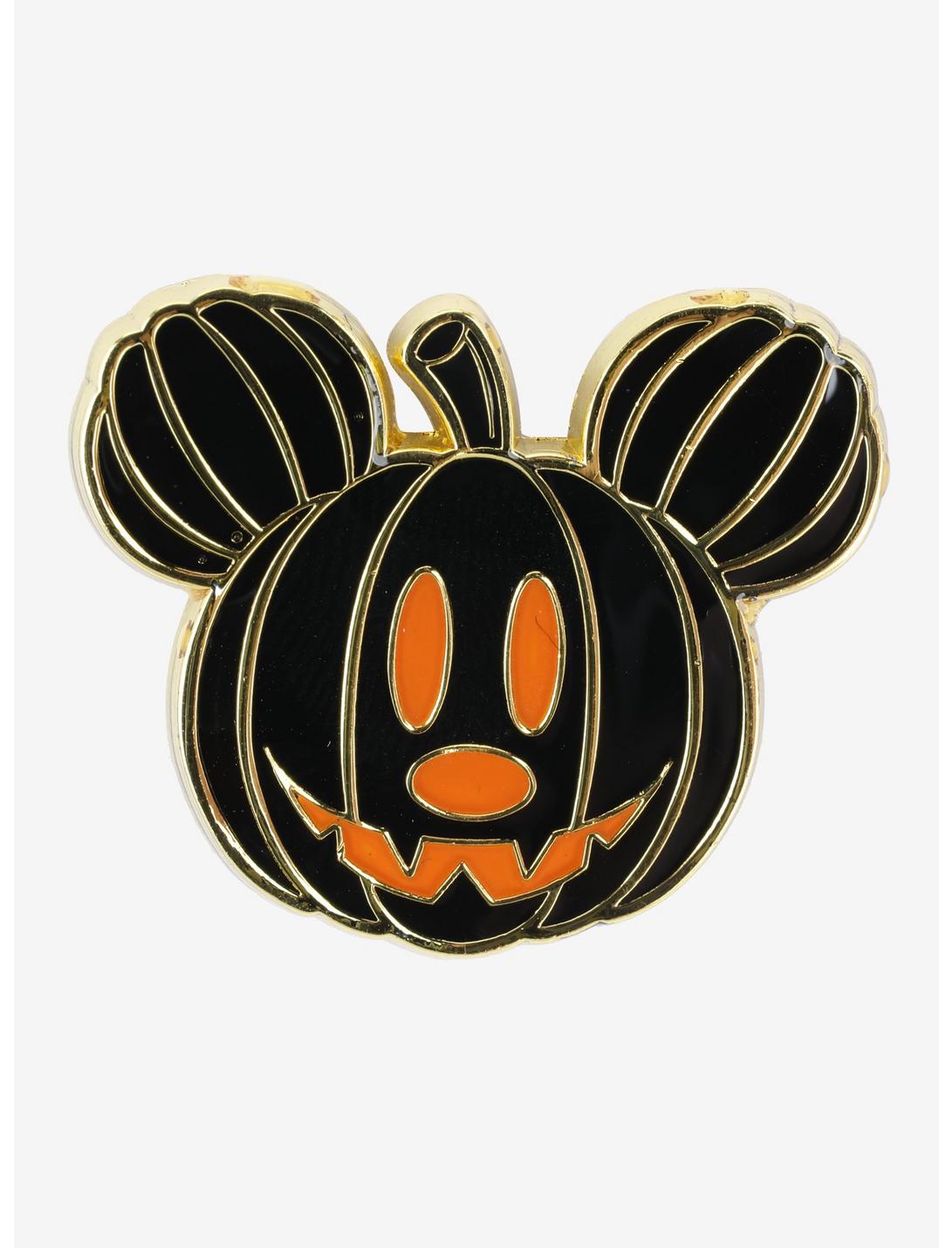 Disney Mickey Mouse Pumpkin Enamel Pin, , hi-res