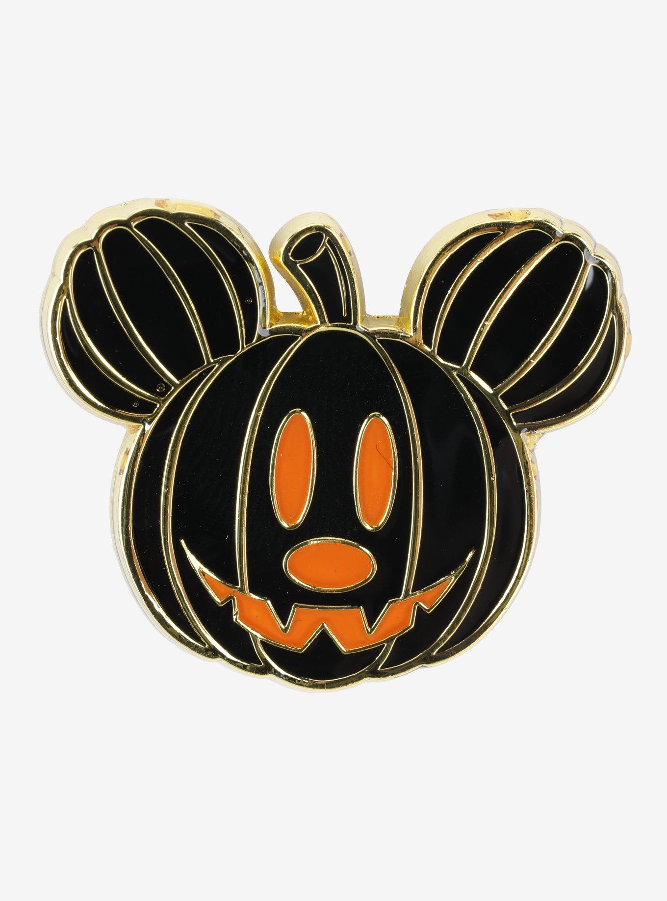 Disney Mickey Mouse Pumpkin Enamel Pin, , hi-res