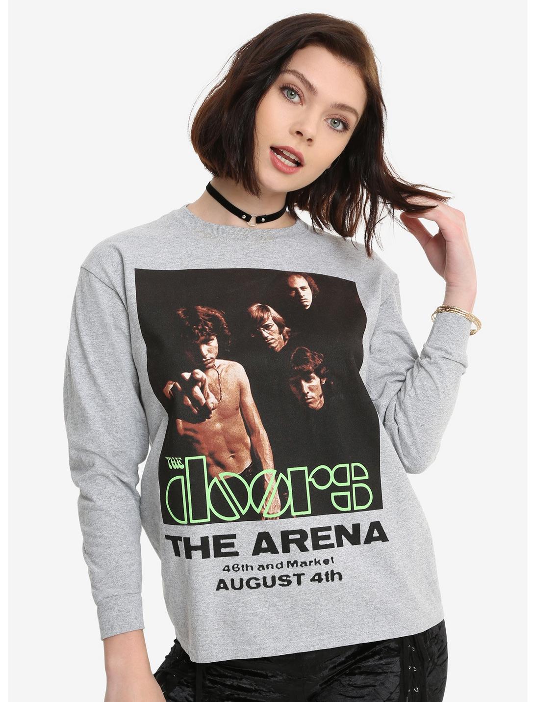 The Doors The Arena Girls Long-Sleeve T-Shirt, GREY, hi-res
