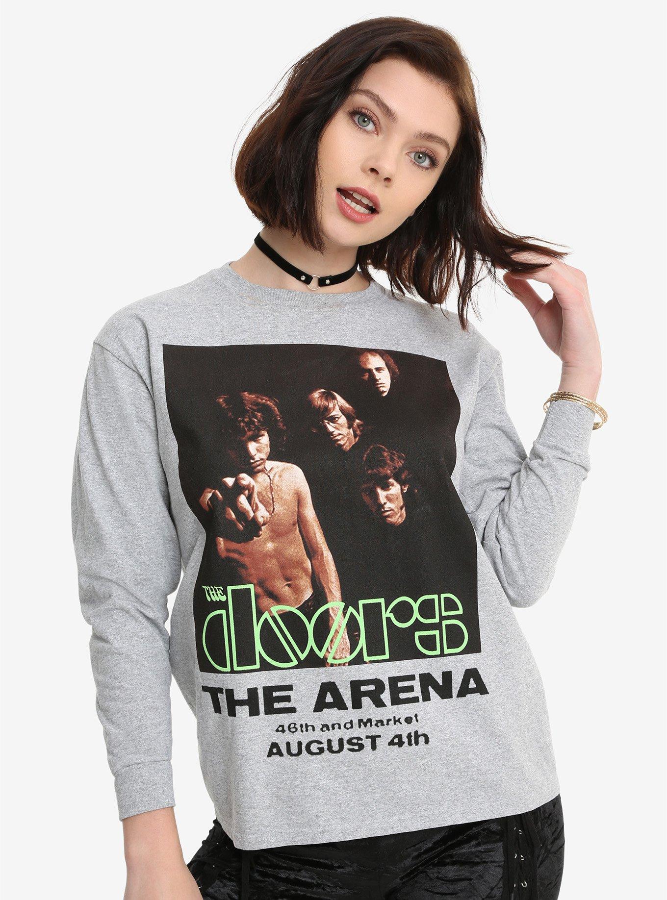 The Doors The Arena Girls Long-Sleeve T-Shirt, GREY, hi-res