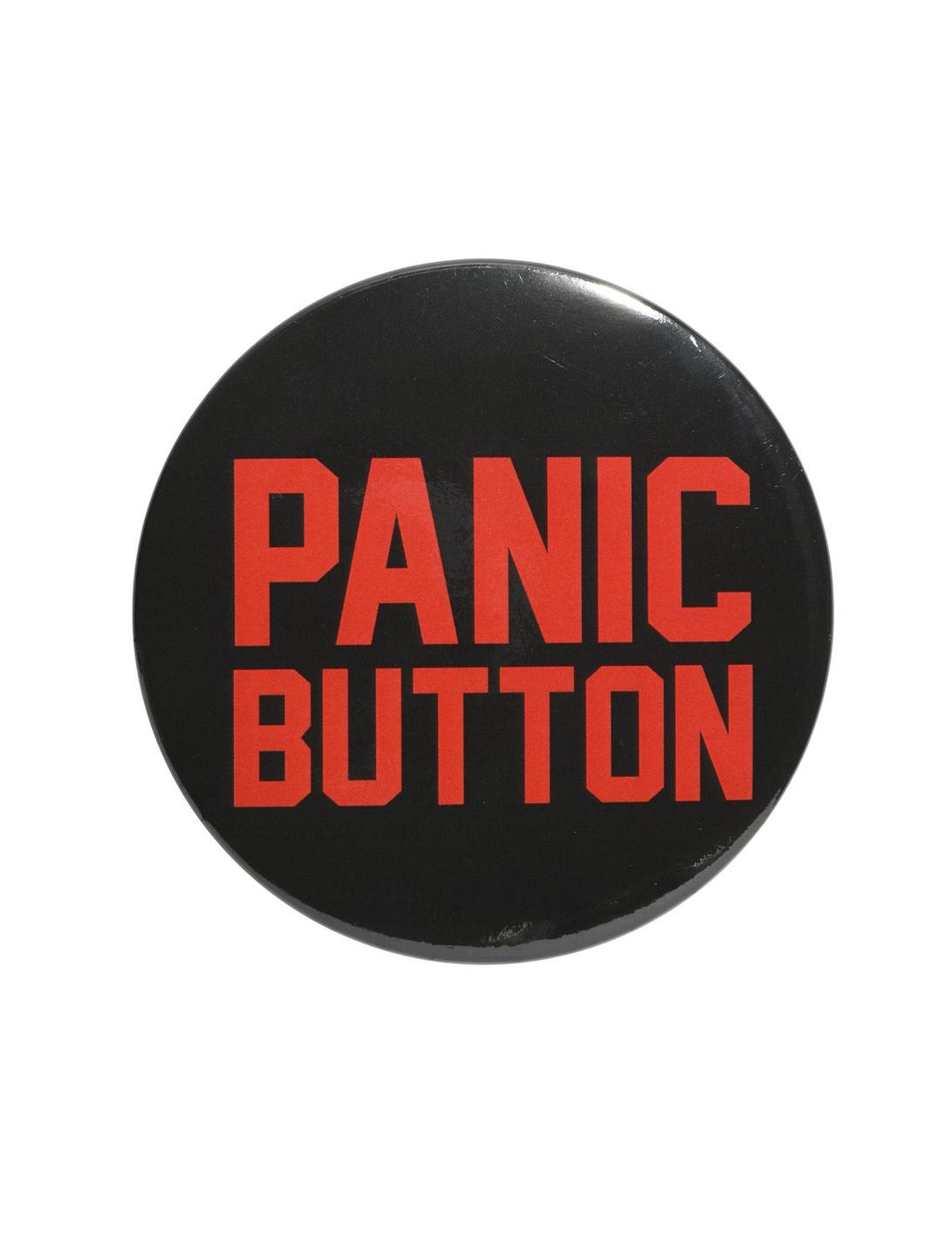 Panic Button 3 Inch Pin, , hi-res