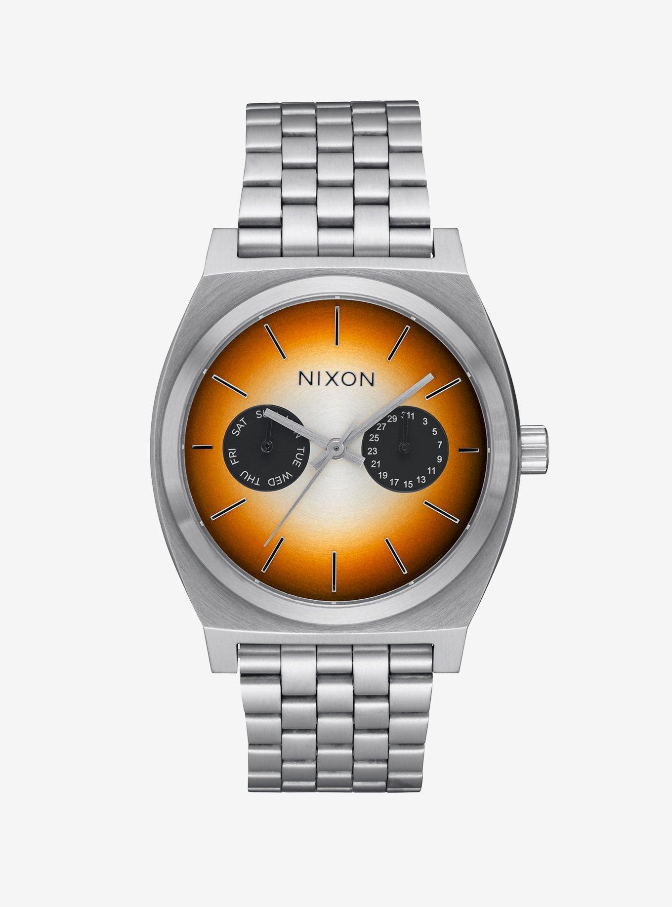 Nixon time teller deluxe olive outlet sunray