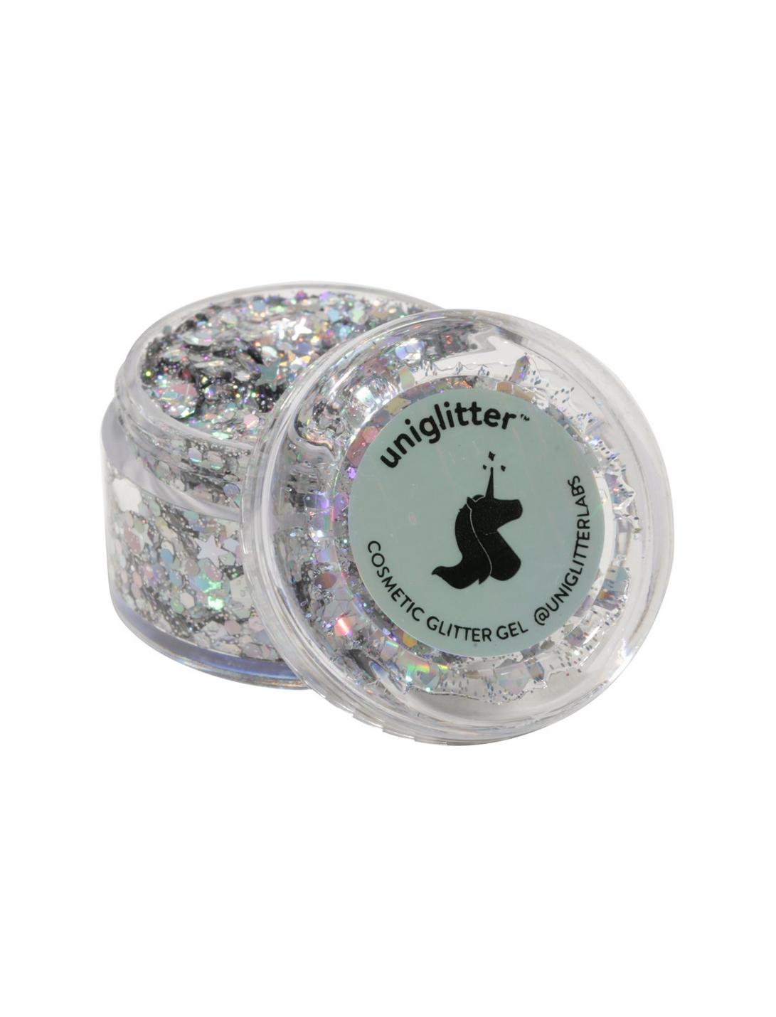 Uniglitter Silver Glitter Pot, , hi-res