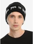 See You In Hell Black Watchman Beanie, , hi-res