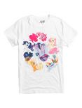 My Little Pony: The Movie Mane 6 Sea Ponies T-Shirt, WHITE, hi-res