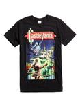 Castlevania Retro Box Art T-Shirt, BLACK, hi-res
