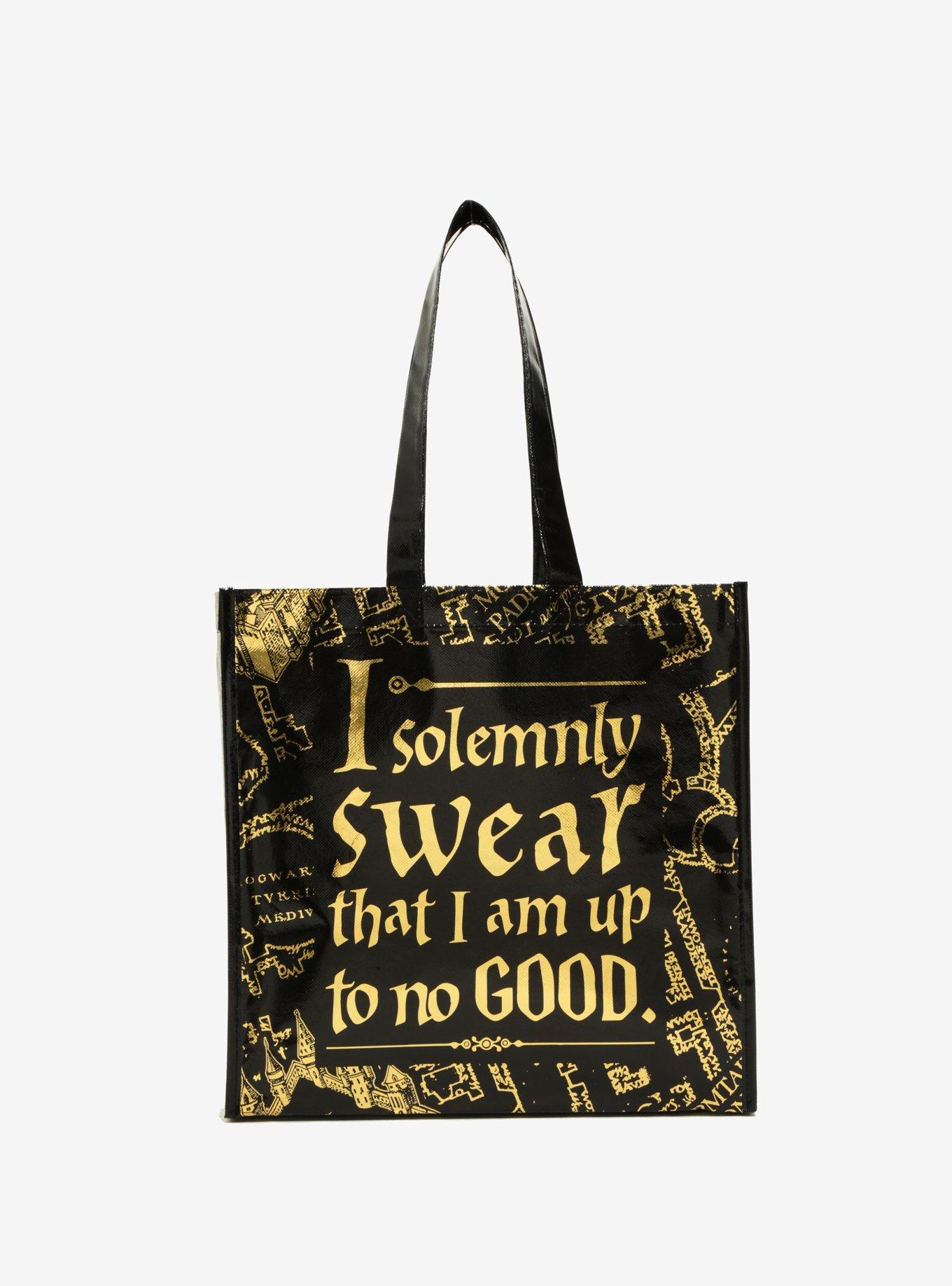 Harry Potter Solemnly Swear Reusable Tote, , hi-res