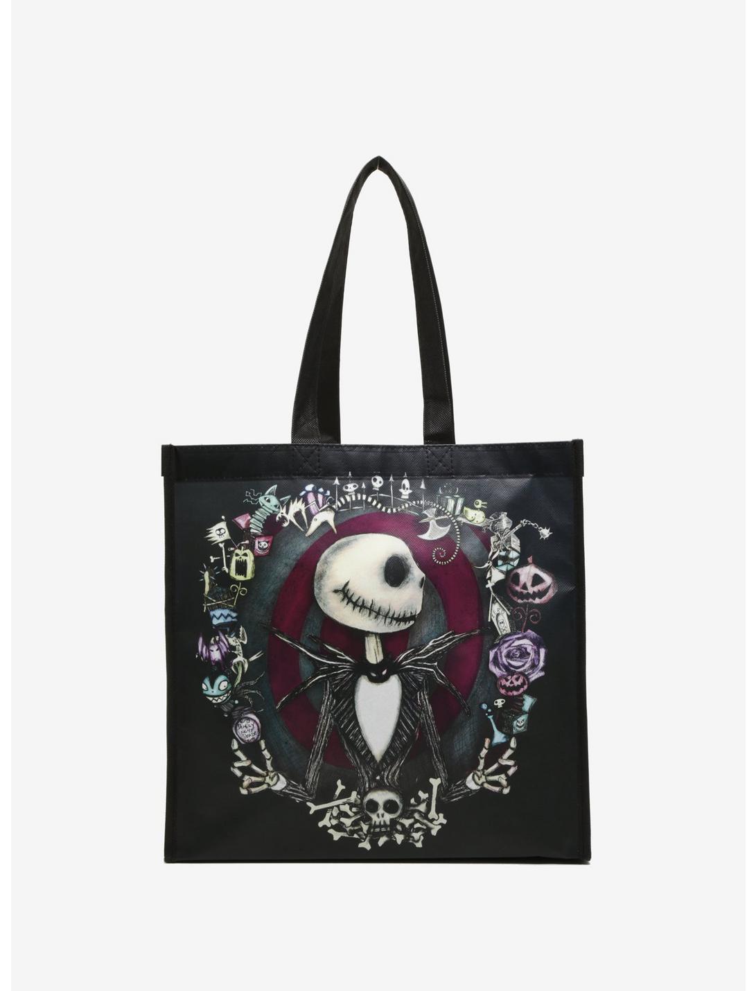 The Nightmare Before Christmas Jack Sketch Reusable Tote, , hi-res