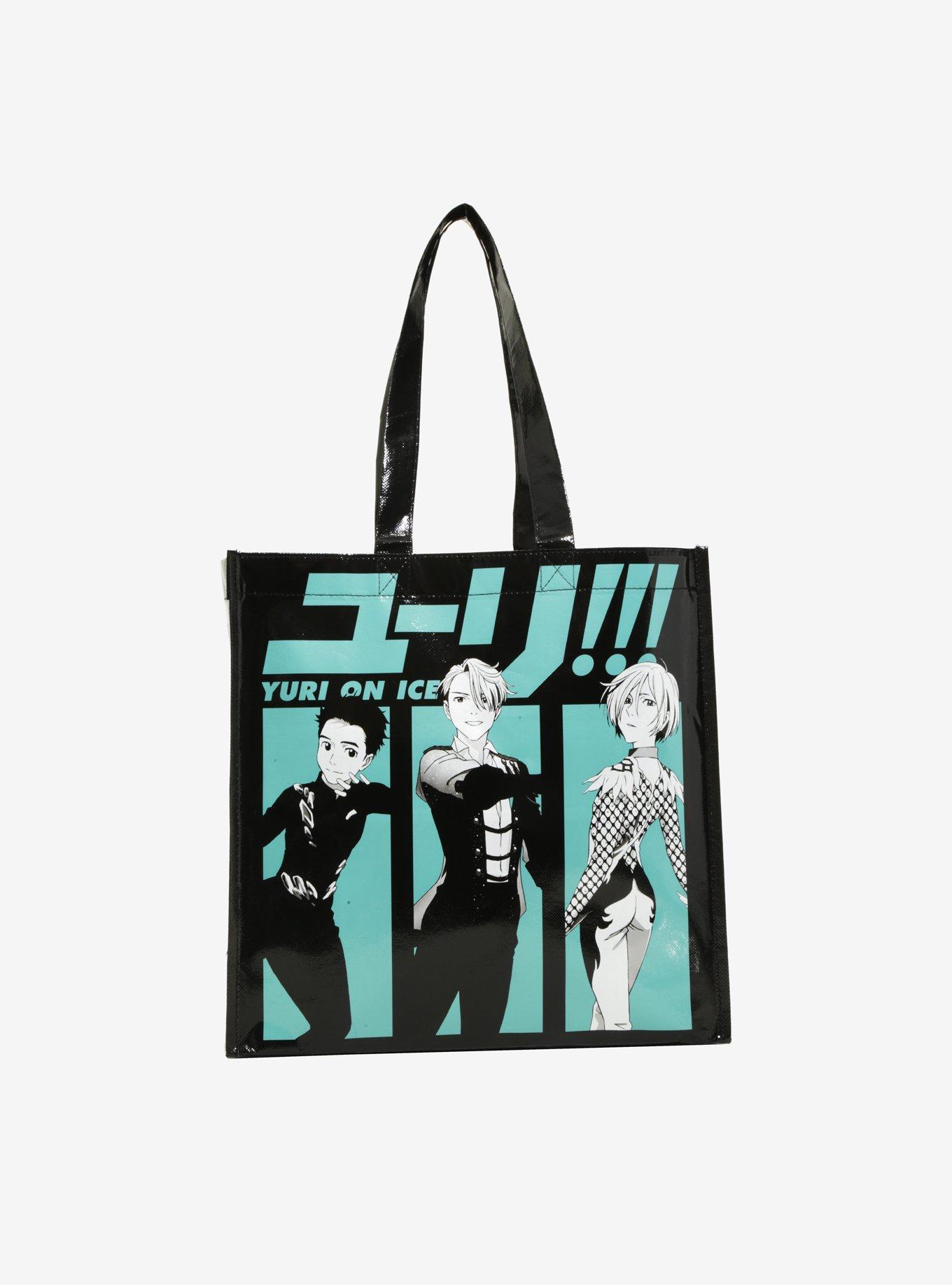 Yuri!!! On Ice Victor & Yuri Grand Prix Reusable Tote, , hi-res