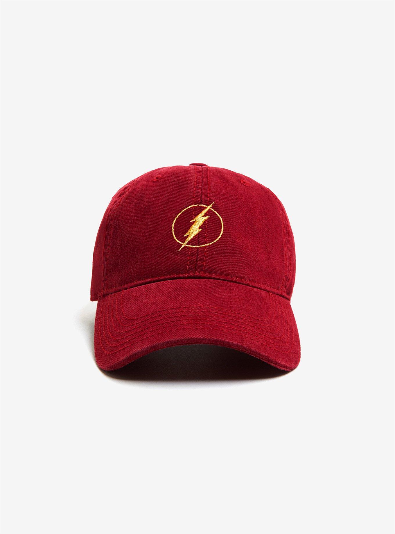 DC Comics The Flash Lurex Logo Dad Hat BoxLunch