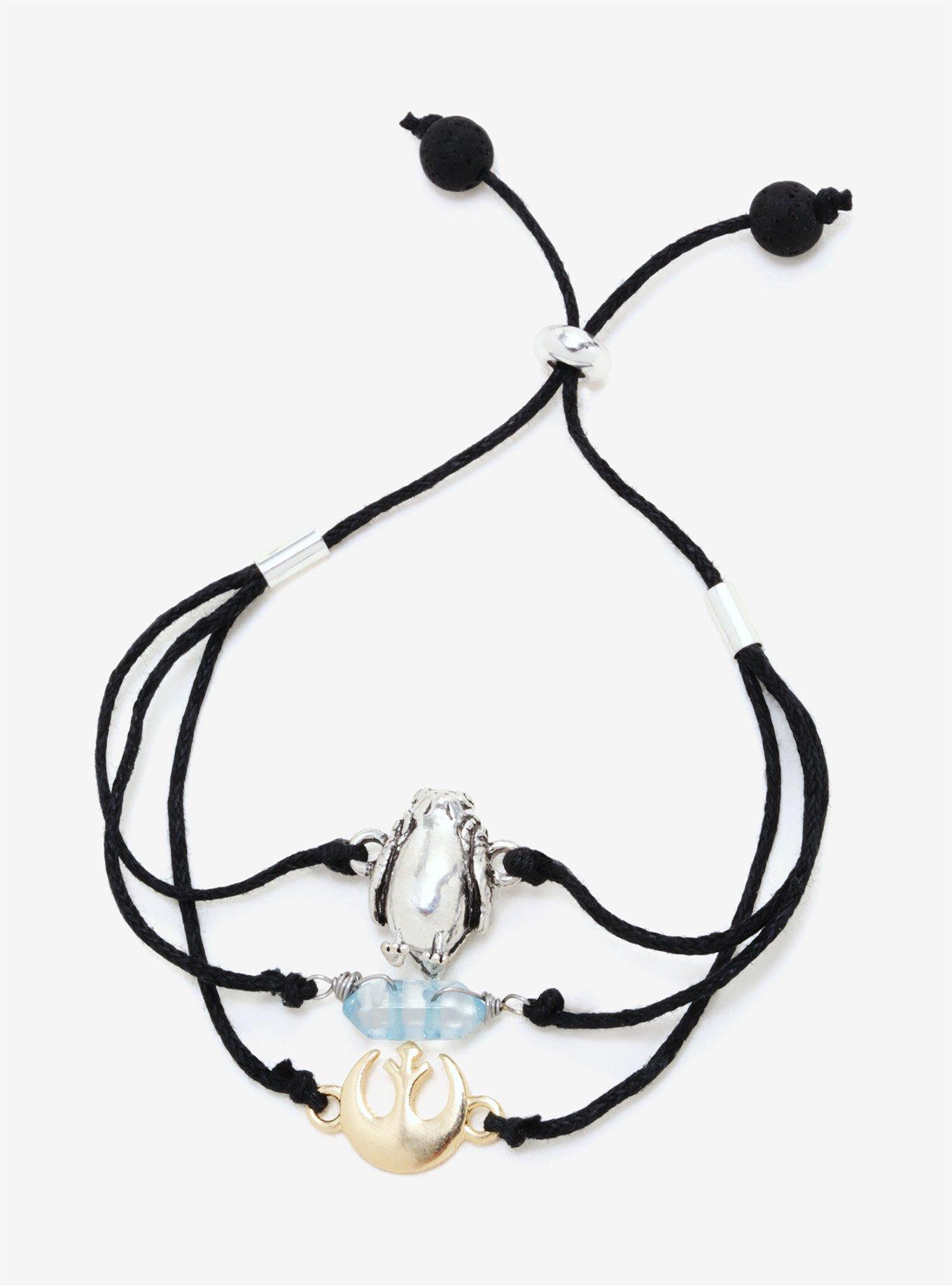 Star Wars: The Last Jedi Porg Layered Bracelet - BoxLunch Exclusive, , hi-res