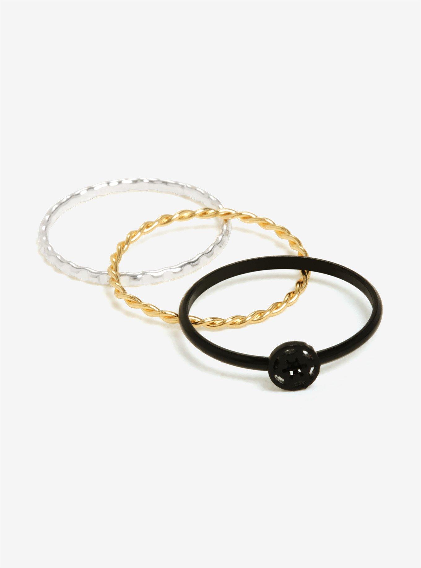 Star Wars Dark Side Stacking Rings, SILVER, hi-res